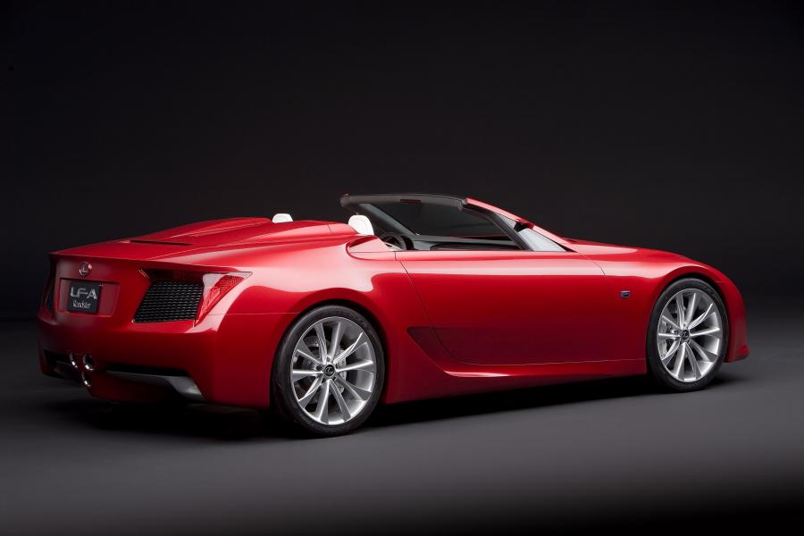  Lexus LF-A Roadster Concept 2008 года  (фото 9 из 101)
